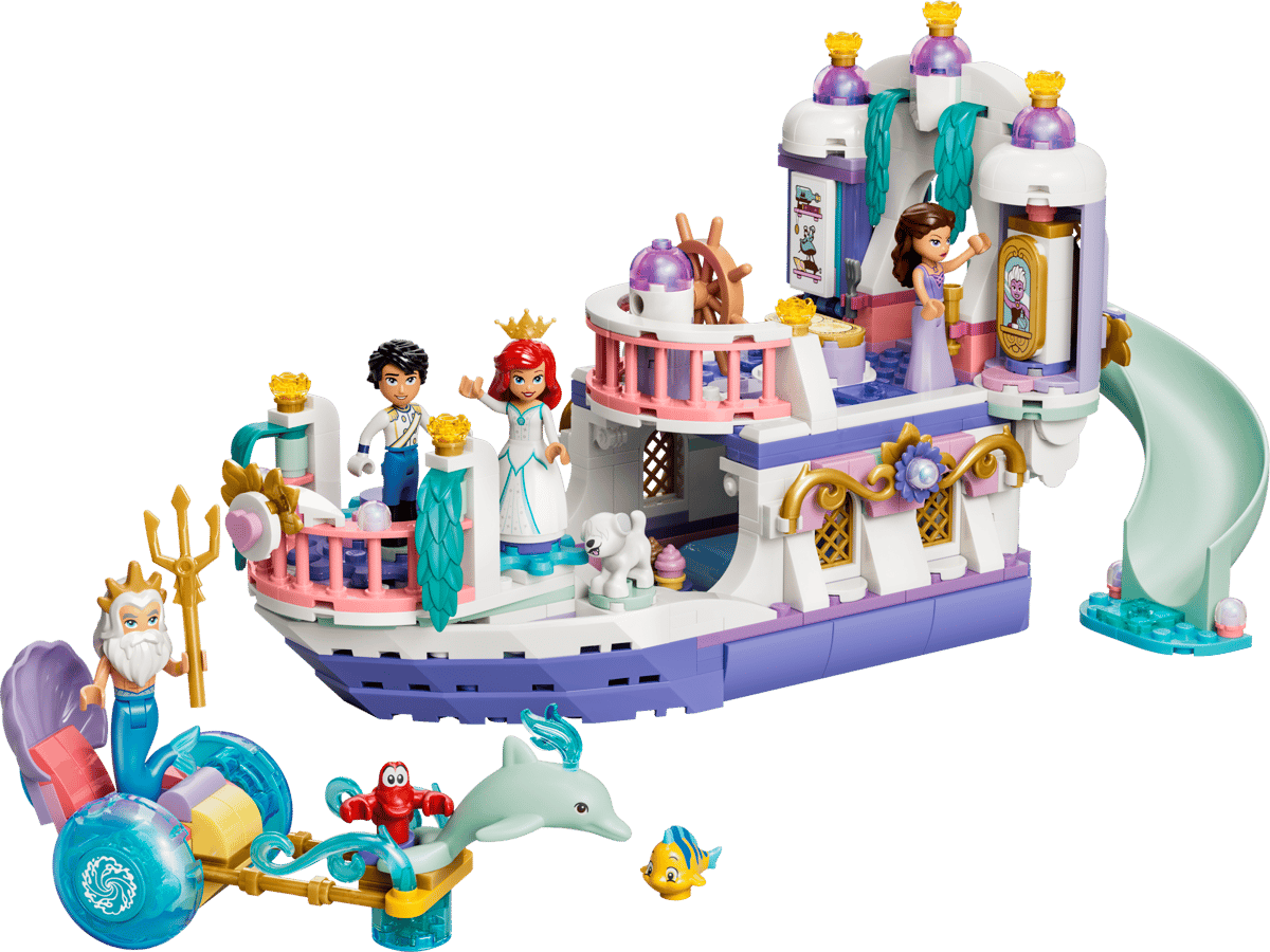 Lego 43299 Ariels Royal Wedding Boat