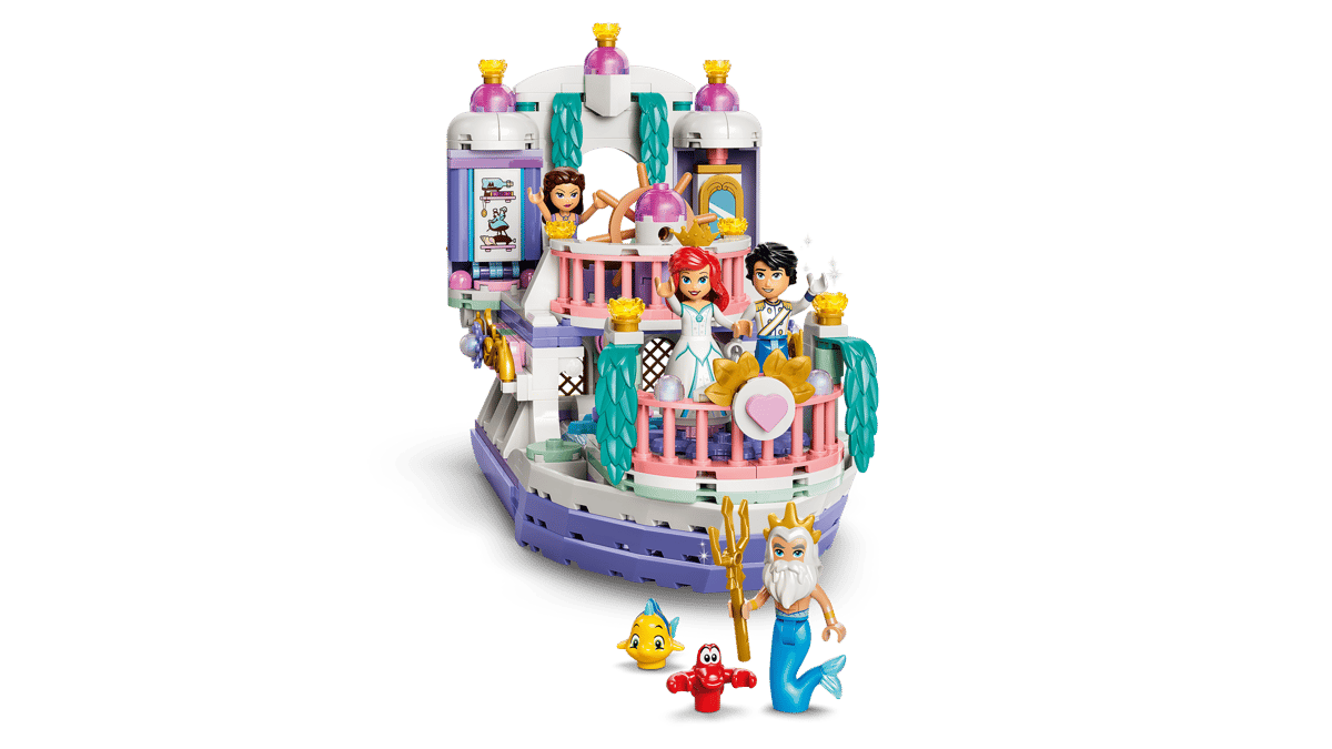 Lego 43299 Ariels Royal Wedding Boat