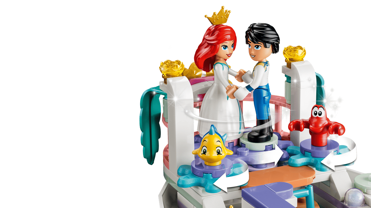 Lego 43299 Ariels Royal Wedding Boat