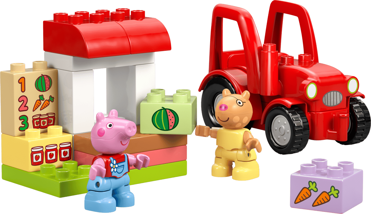 Lego 10468 Tractor and Market