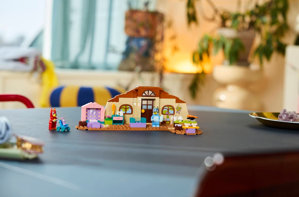 Lego 11221 School with Rusty and Bluey Set