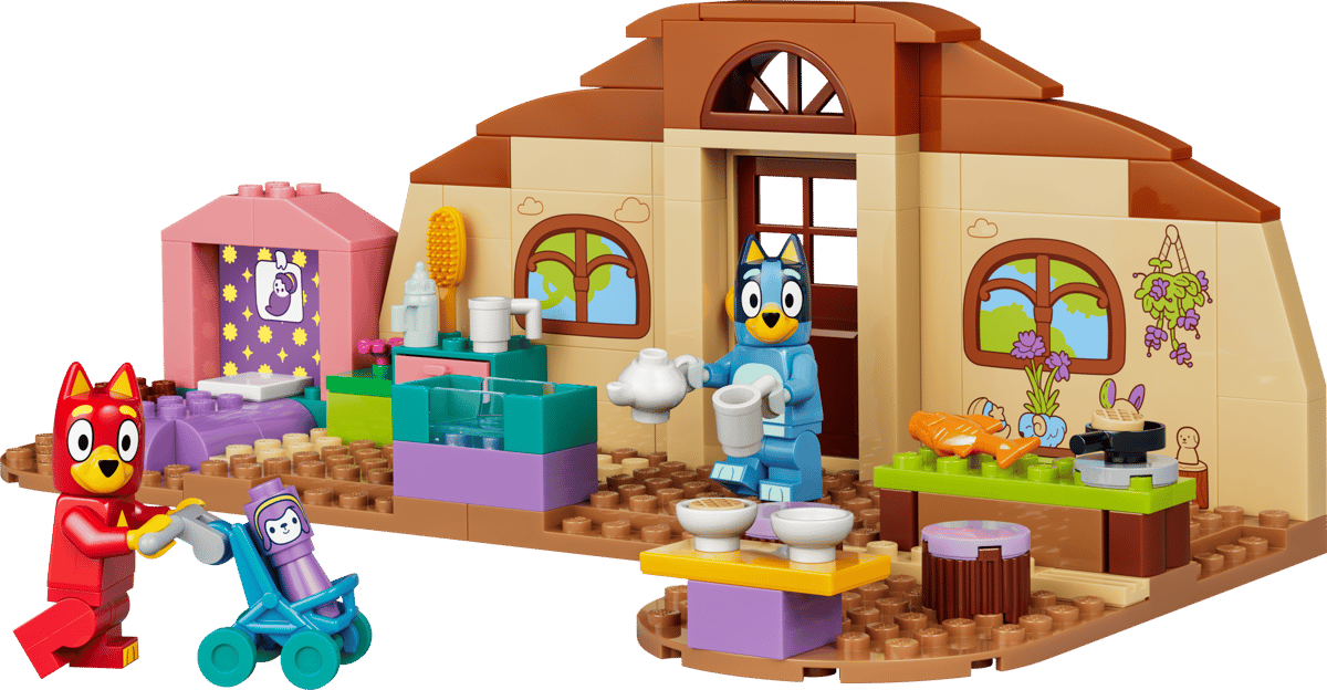 Lego 11221 School with Rusty and Bluey Set
