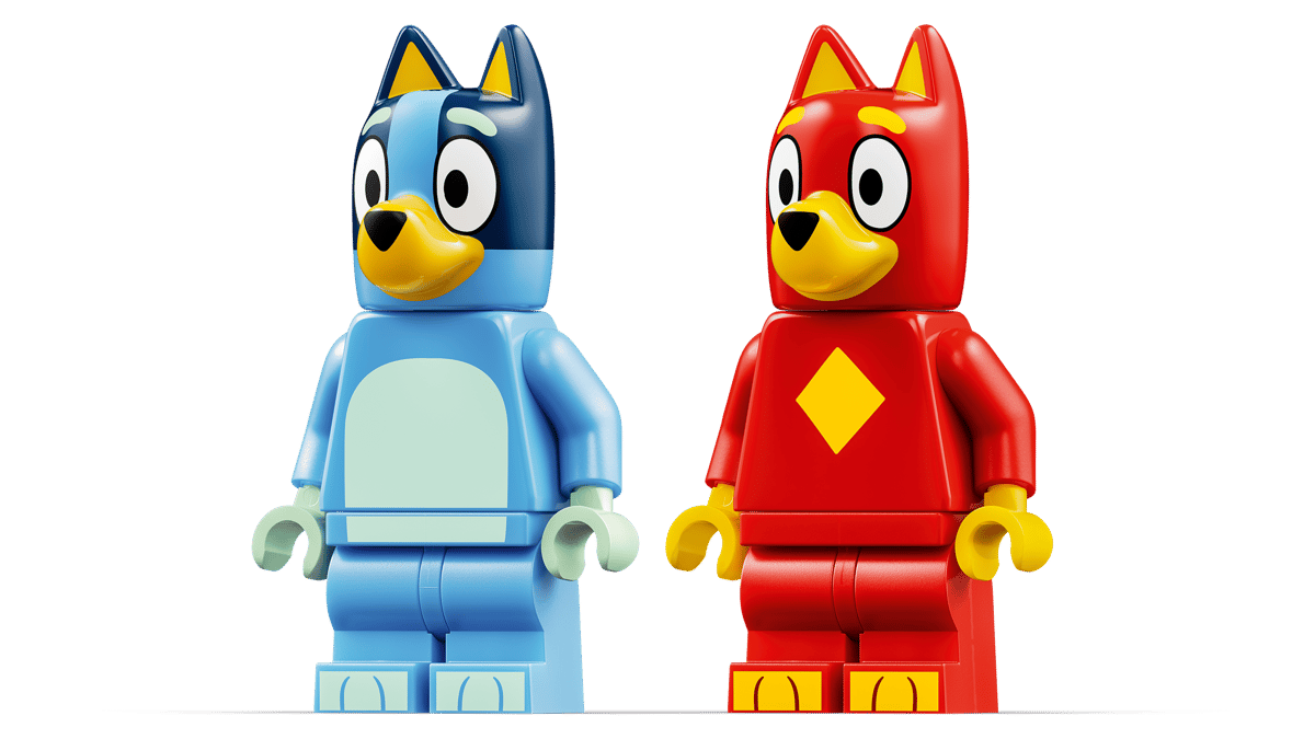 Lego 11221 School with Rusty and Bluey Set