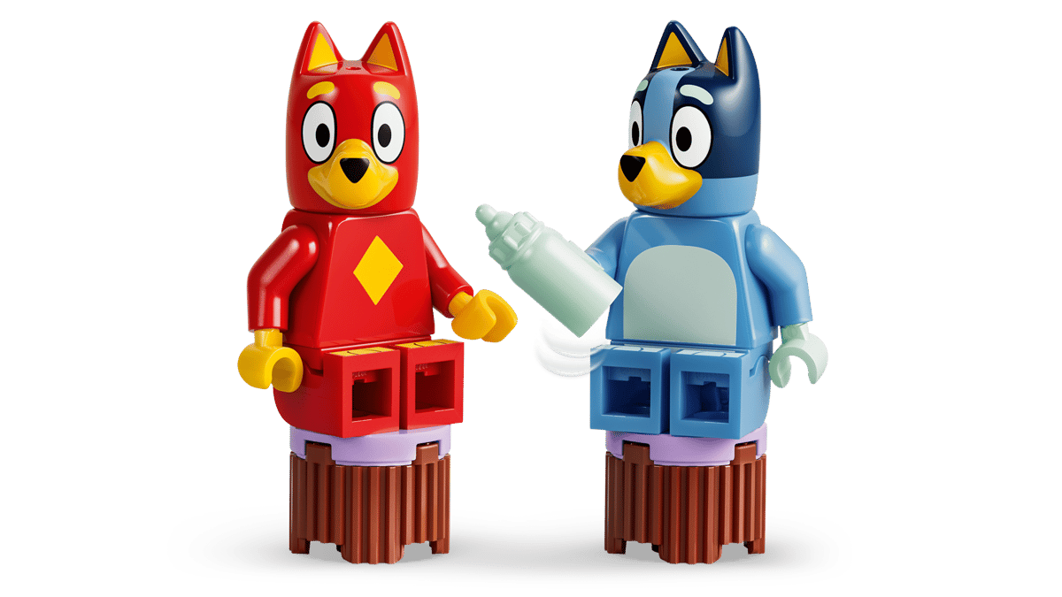 Lego 11221 School with Rusty and Bluey Set