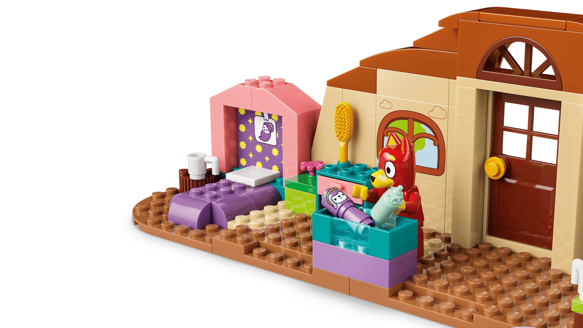 Lego 11221 School with Rusty and Bluey Set