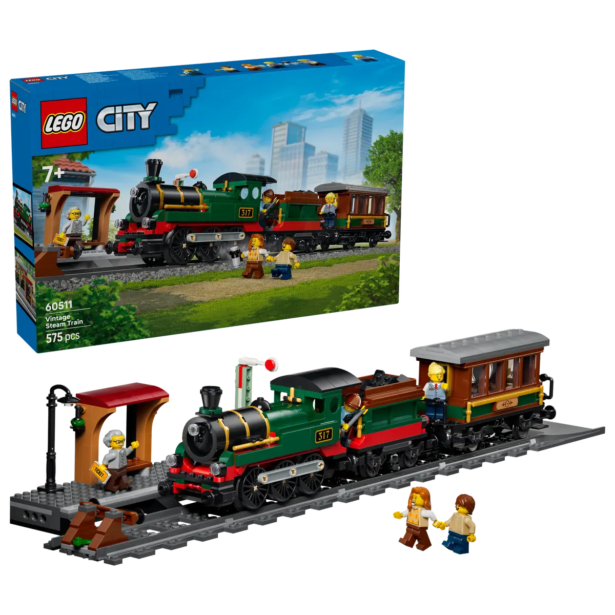 Lego 60511 Vintage Steam Train