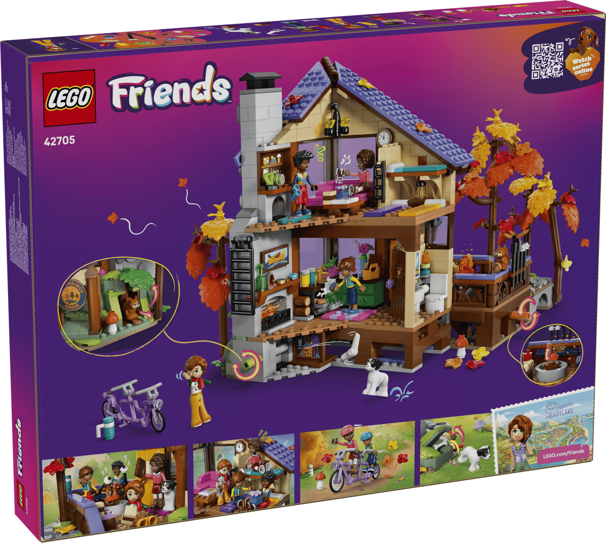 Lego 42705 Cozy Fall Forest Cabin