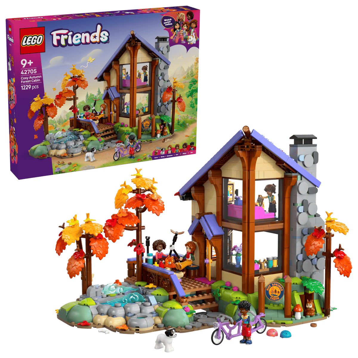Lego 42705 Cozy Fall Forest Cabin
