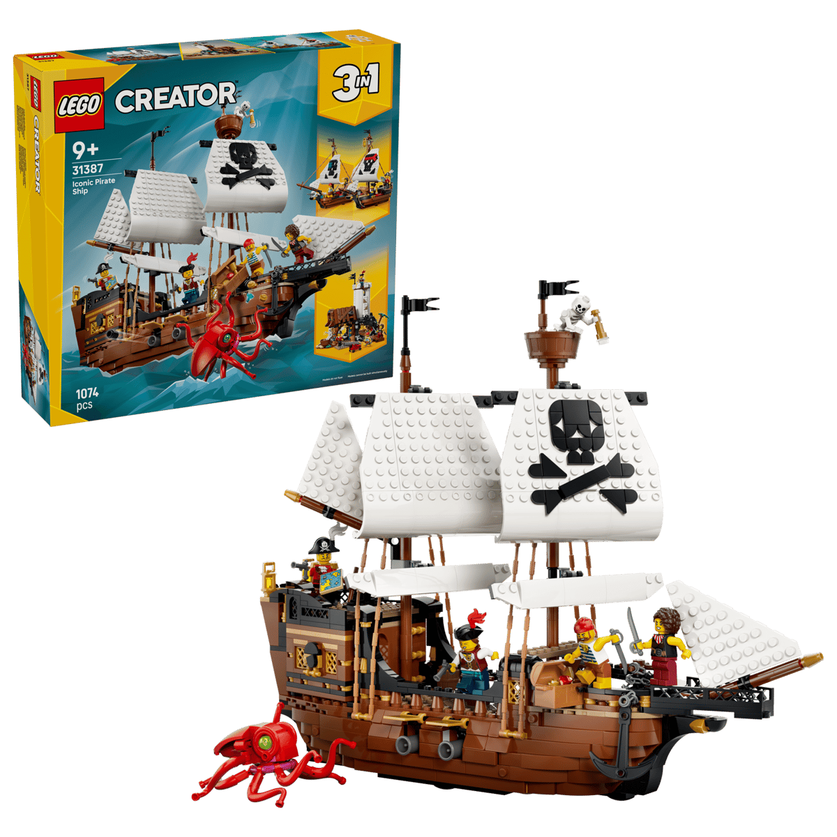 Lego 31387 Iconic Pirate Ship