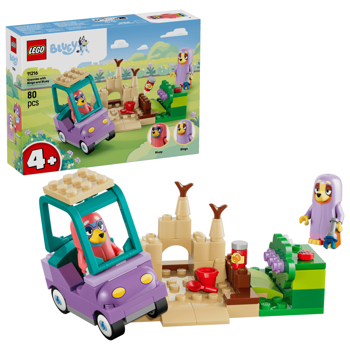 Lego 11216 Grannies with Bingo and Bluey