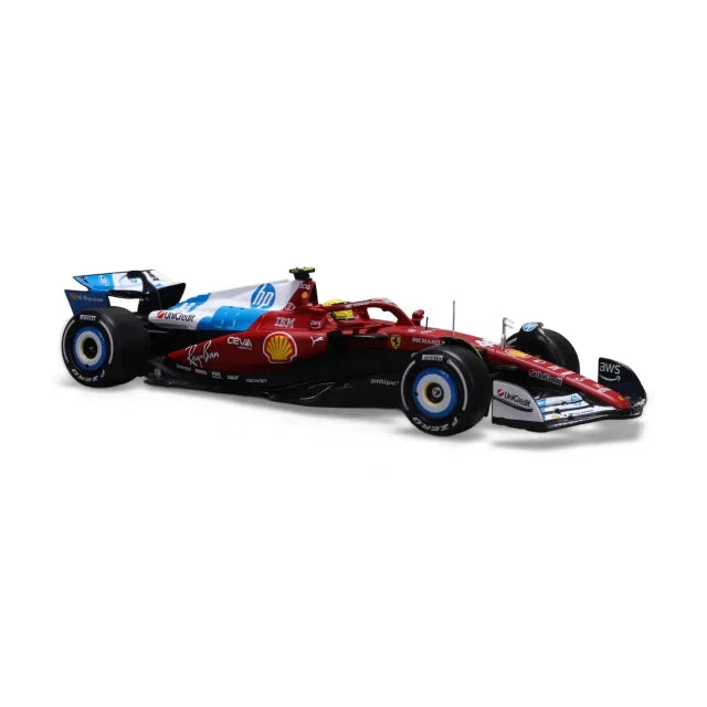 Bburago Ferrari SF-25 Miami GP Lewis Hamilton 1:24 Scale Die Cast Model