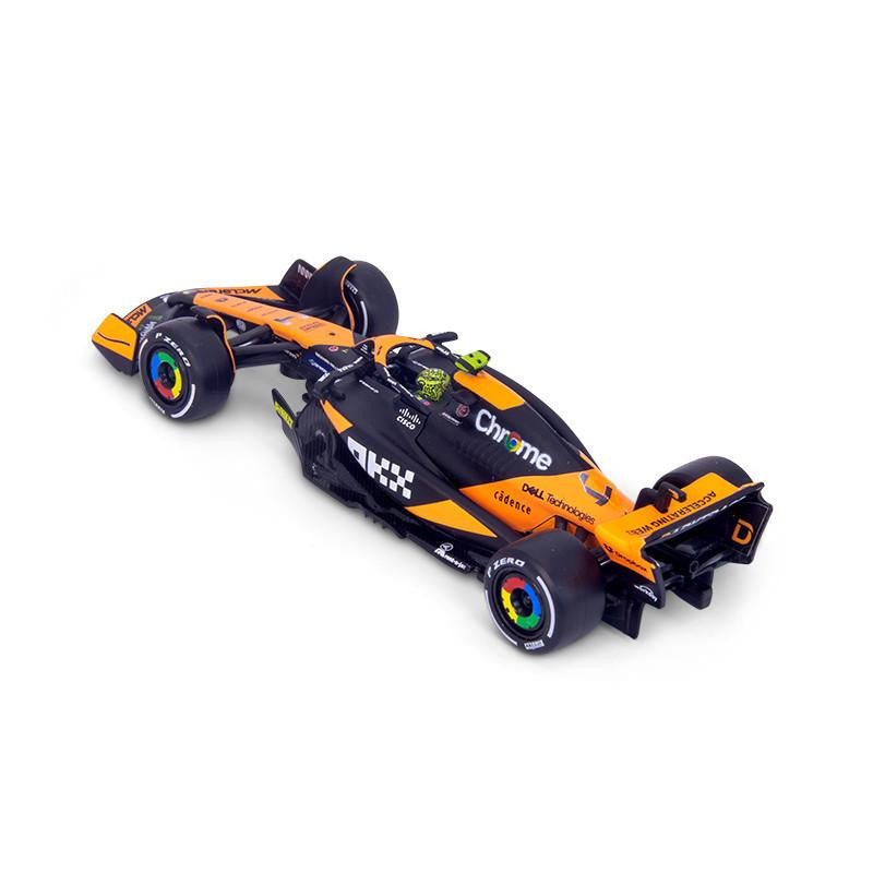 Bburago 1:43 F1 McLaren MCL38 Lando Norris Miami Grand Prix 2024