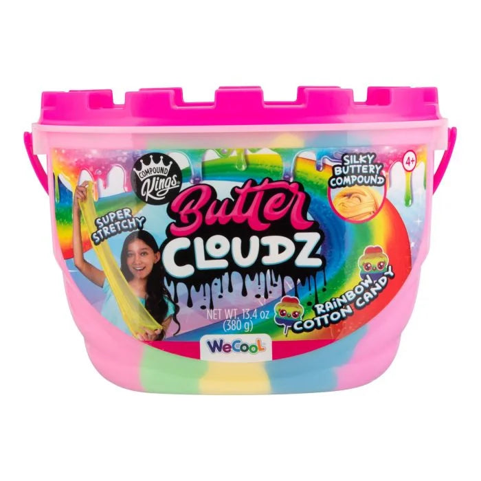 Butter Cloudz Swirls Rainbow Cotton Candy