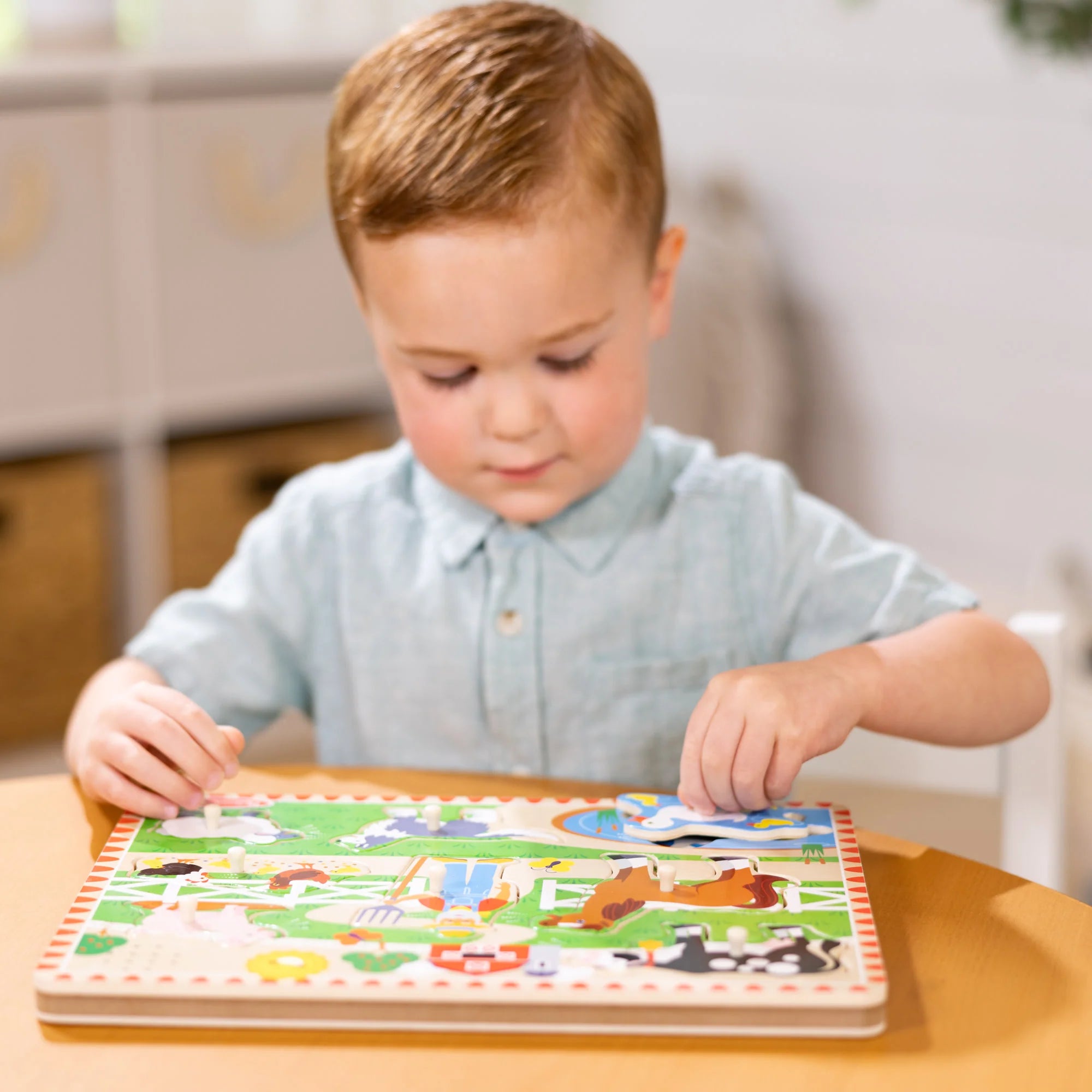Melissa & Doug Old MacDonalds Farm Sound Puzzle