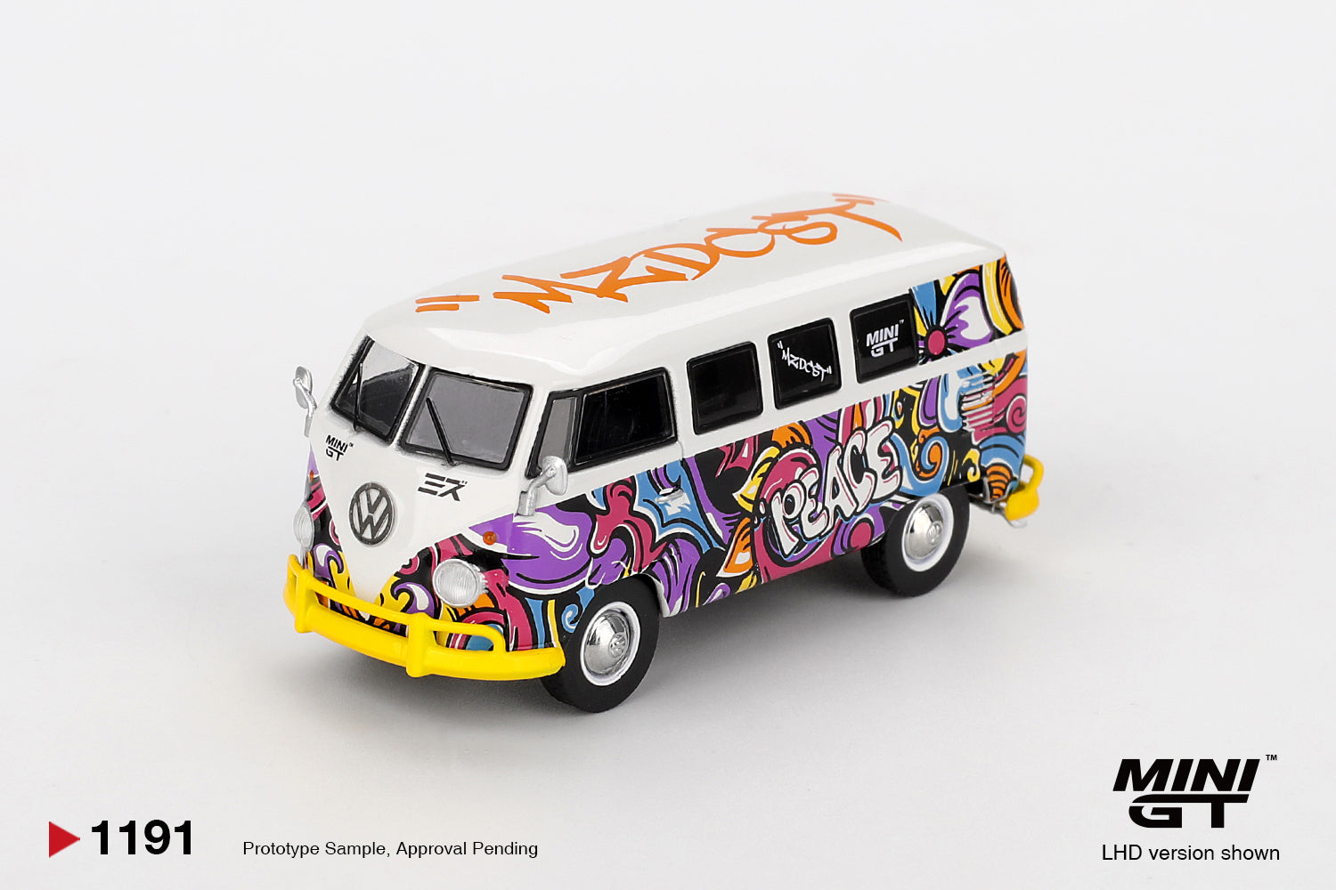 Mini GT VW T1 Microbus Mizu Design 1:64 Scale