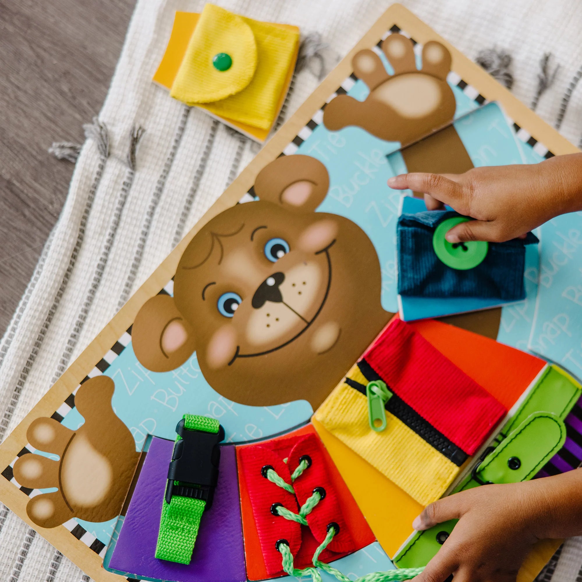 Melissa & Doug Wooden Basic Skills Puzzle Board