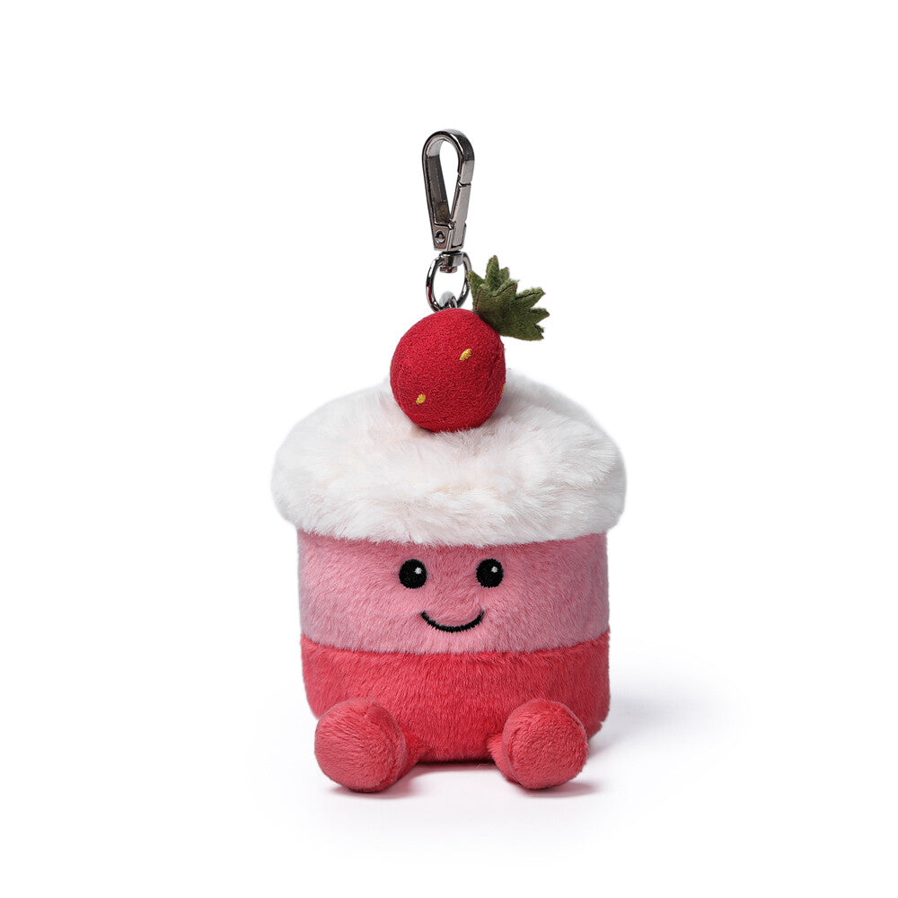 Strawberry Cake 8cm Bag Charm