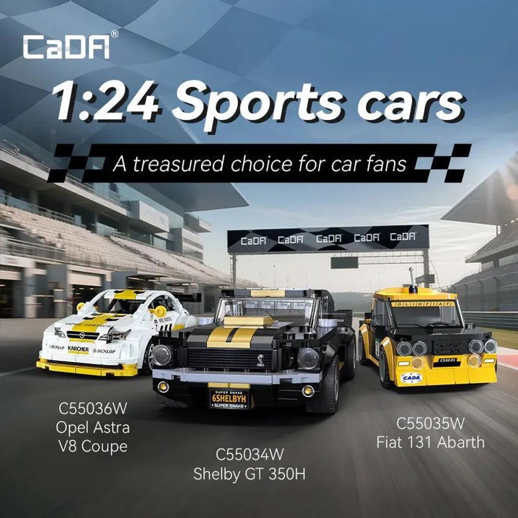 Cada Fiat 131 Abarth 254 Piece Construction Kit