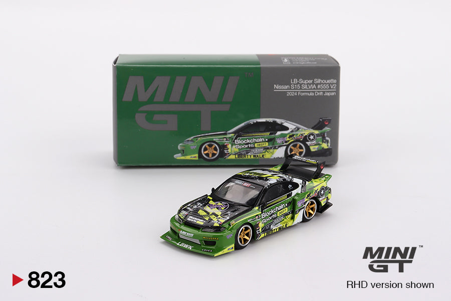 Mini GT Nissan LB-Super Silhouette S15  SILVIA 1:64 Scale