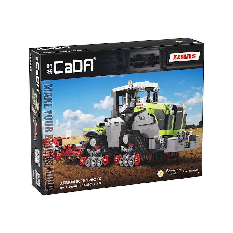 Cada Claas Xerion 5000 Trac TS 1:32 Scale 1336 Piece Construction Set