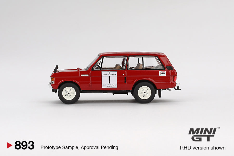 Mini GT Range Rover 1971 International Hillrally Winner 1:64 Die Cast