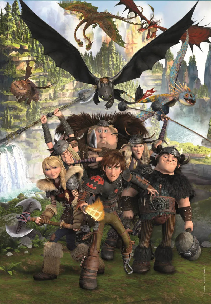 Clementoni Super Dragon Trainer 180 Piece Jigsaw