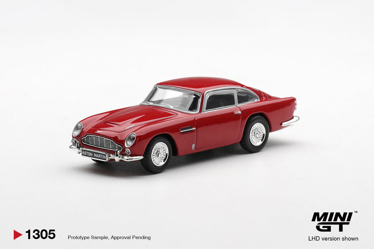 Mini GT Aston Martin DB5 Fiesta Red 1:64 Scale