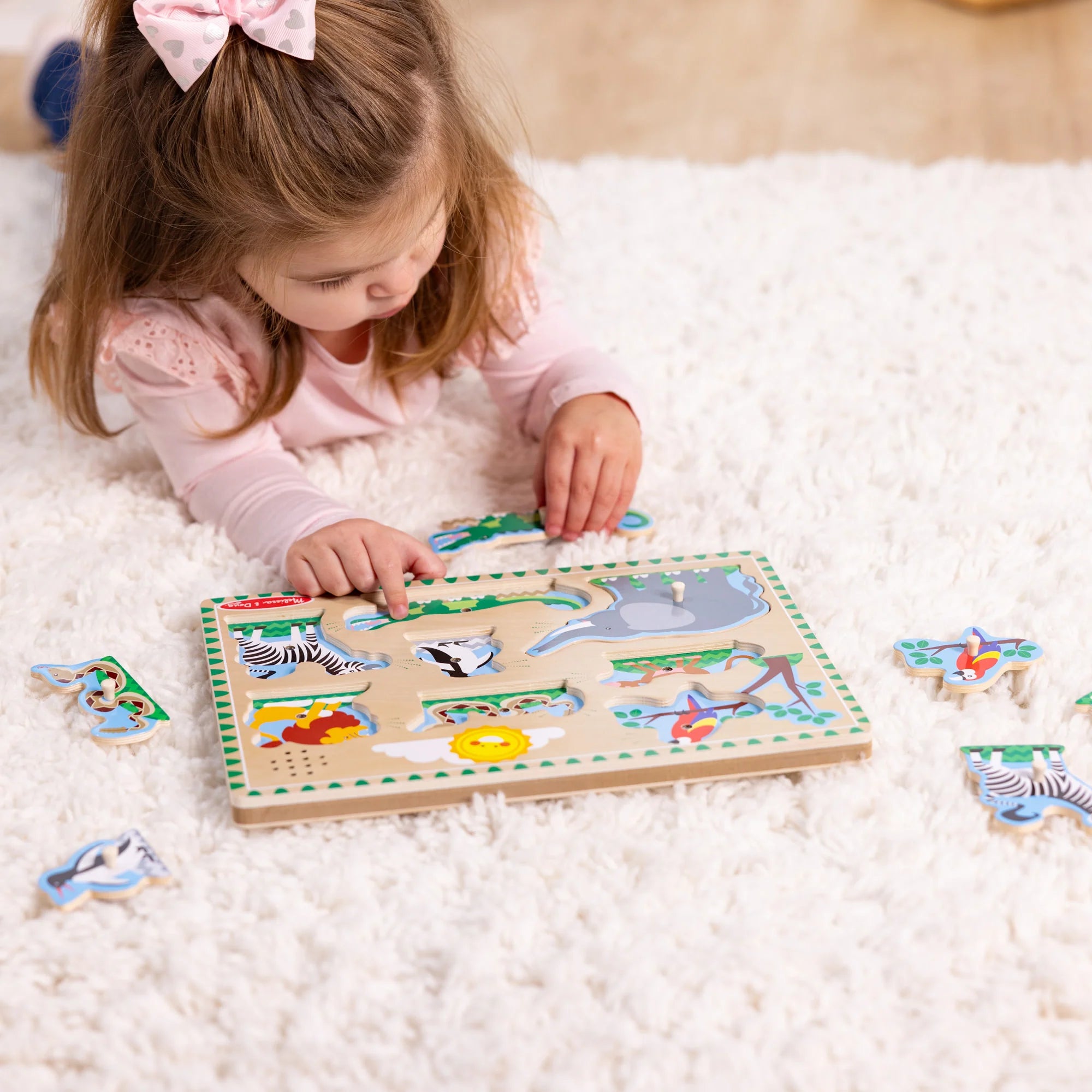 Melissa and Doug Zoo Animal Sound Puzzle
