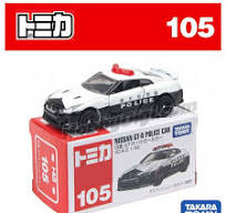 Tomica  No.105 Nissan Gt-R Police Car