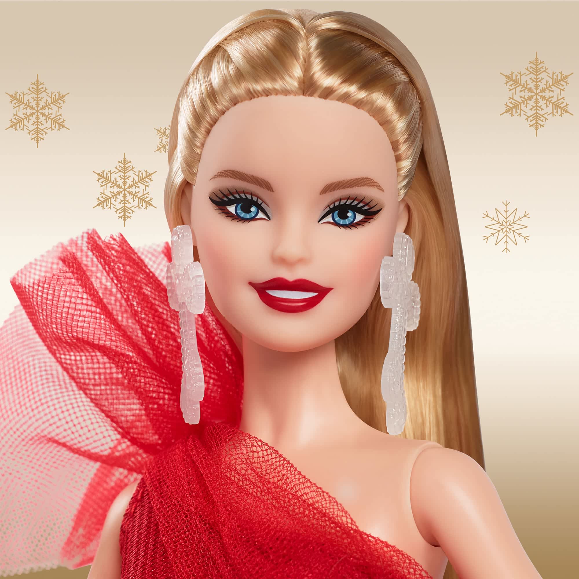 Barbie Signature Holiday Doll 2024 (Blonde Hair)