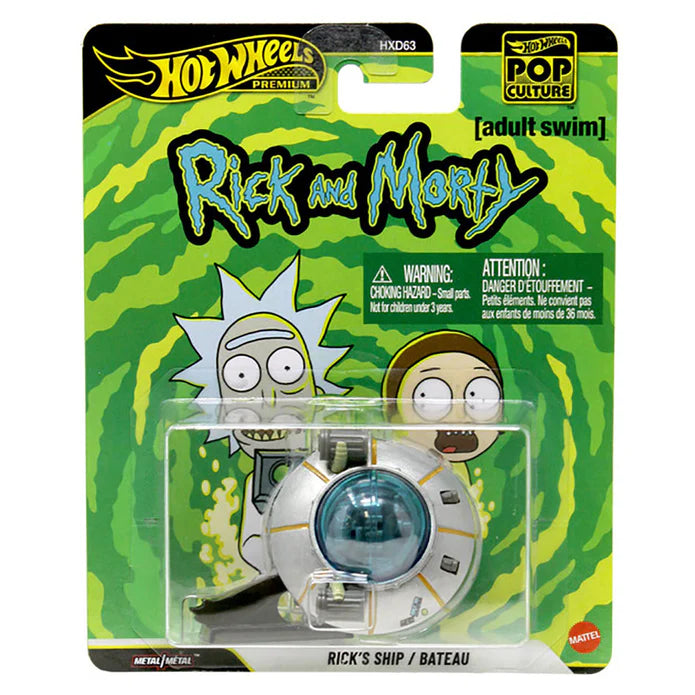 Hot Wheels Premium Pop Culture Ricks Ship (Rick & Morty)