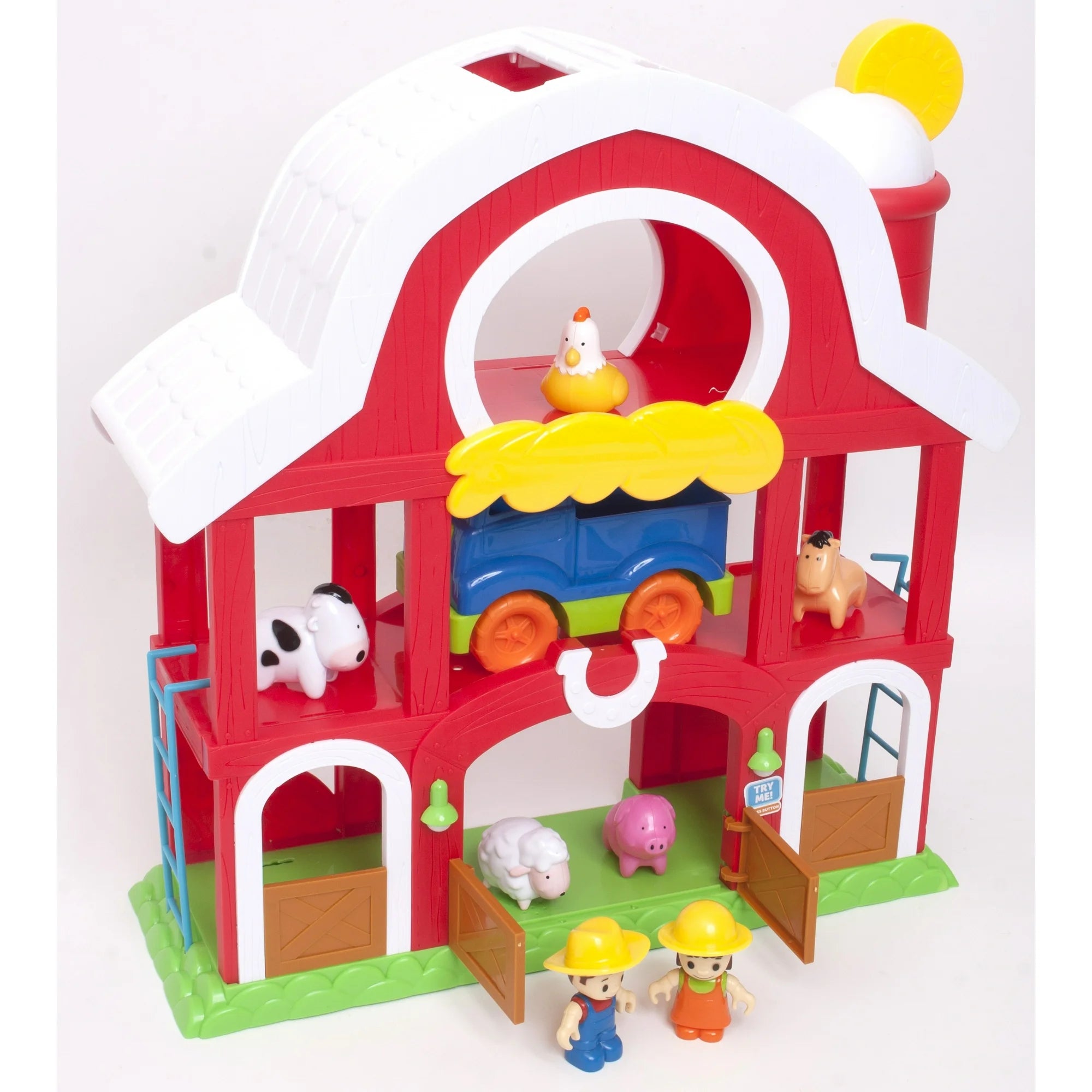 Farm-House Playset with Light