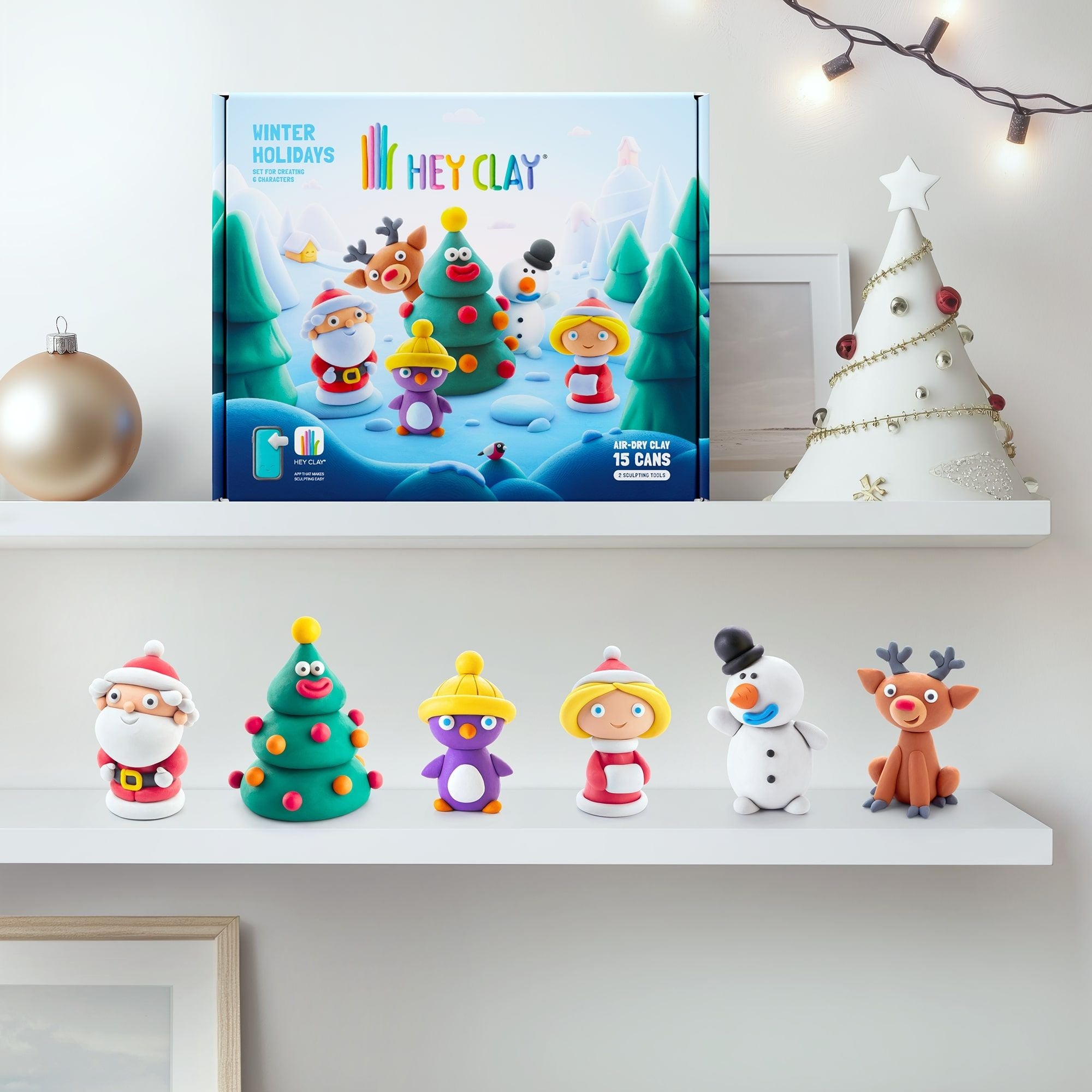 Hey Clay Winter Holidays 15 Can Set (Toymaster Exclusive)
