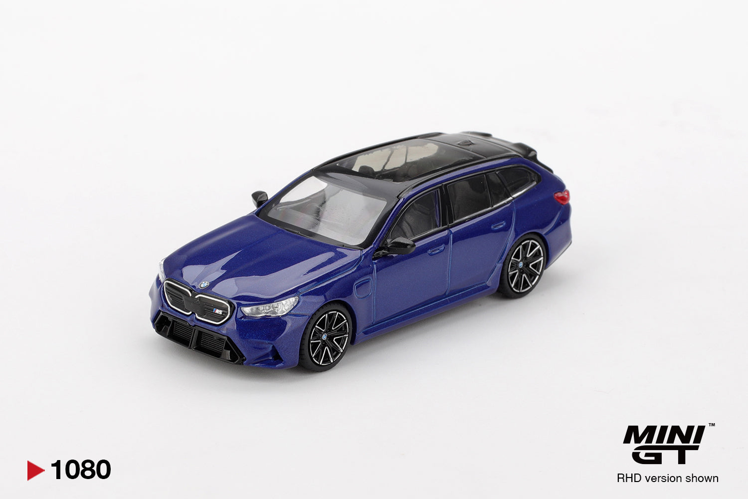 Mini GT BMW M5 Touring Marina Bay Blue Metallic 1:64 Die Cast
