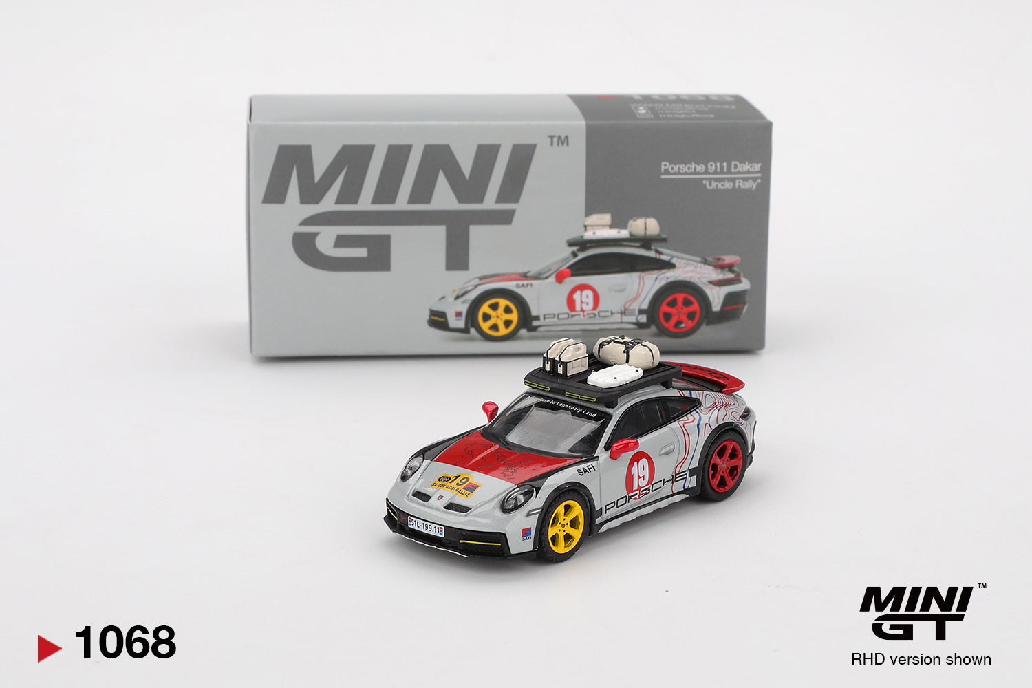 Mini GT Porsche 911 Dakar "Uncle Rally" 1:64 Scale