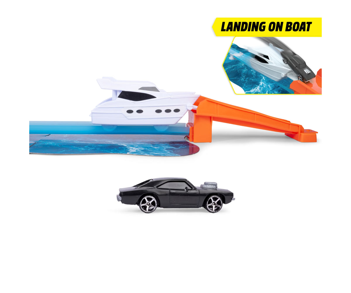 Fast &amp; Furious Speedboat Jump Track Set