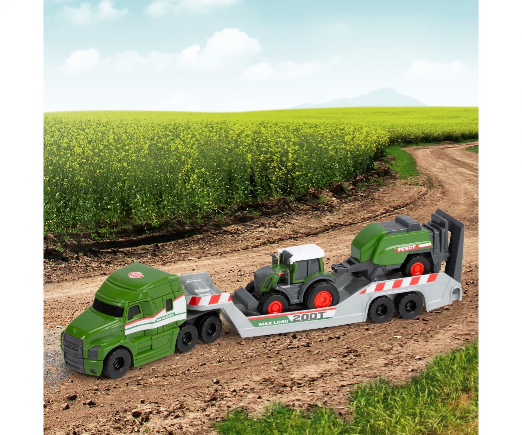 Fendt Micro Farm Truck & Trailer with Tractor