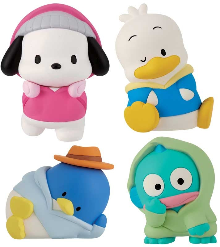 Hello Kitty Hapidanbui Hoodie Figures