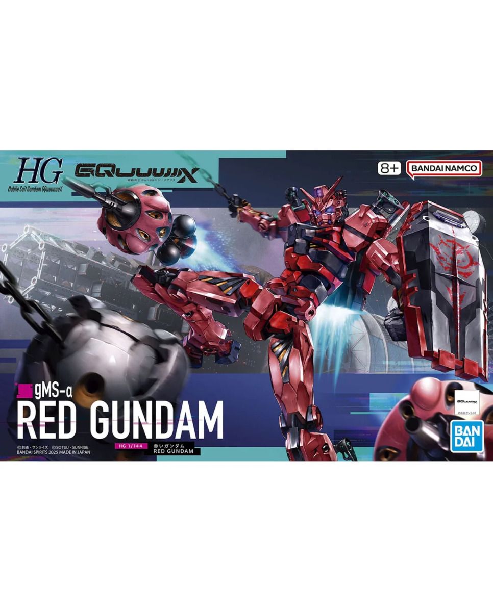GUNDAM - Red Gundam gMS-a 1:144 Scale Kit