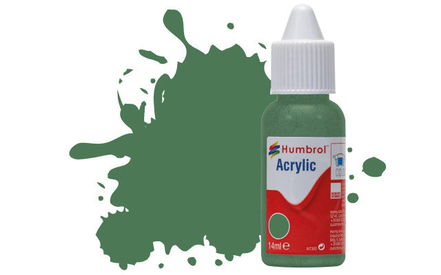 Humbrol Acrylil 101 Mid Green Matt