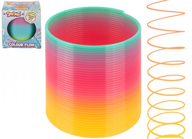 Multi Colour Slinky Spring 6.5cm