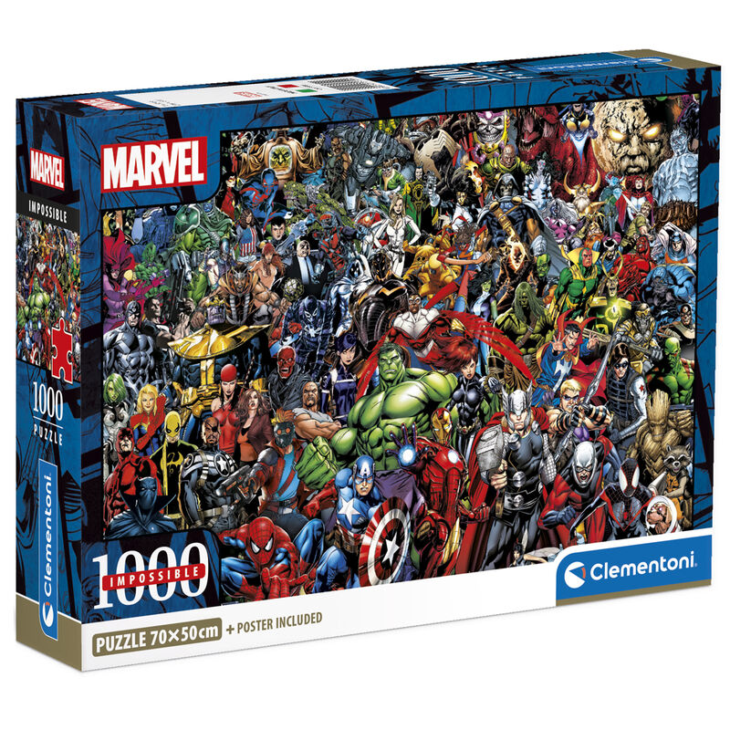 Clementoni 1000 Piece Jigsaw Marvel Heroes