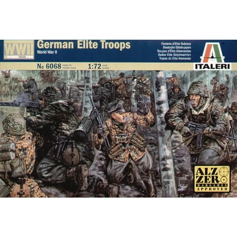 Italeri WW2 German Elite Troops 1:72 Scale Soldier