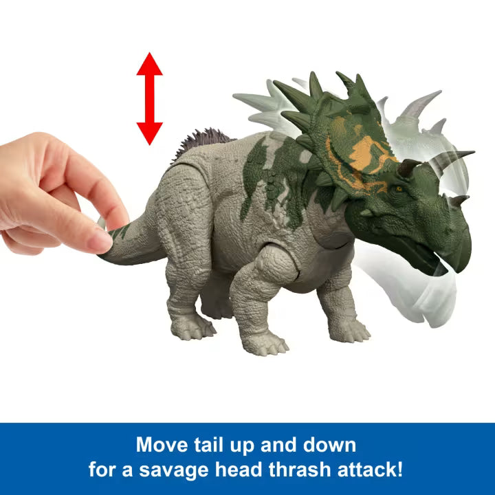 Jurassic World Rebirth - Wild Roar Spiclypeus
