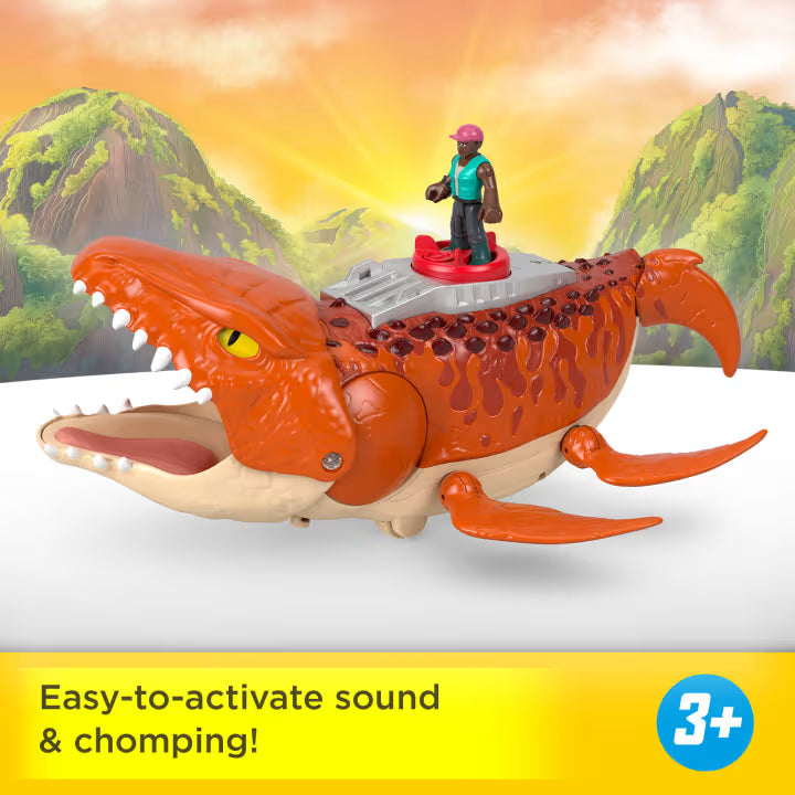Imaginext Jurassic World Rebirth Aquachomp Chase