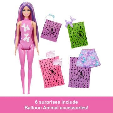 Barbie Colour Reveal Balloon Animal Doll Assorted