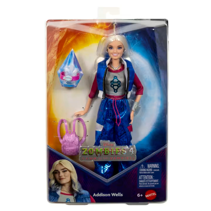 Disney Zombies 4 Addison Wells Fashion Doll