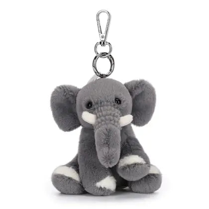 Wealthy Storm Elephant 11cm Bag Charm