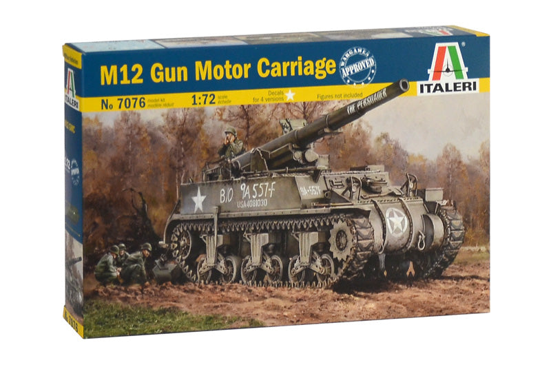Italeri M2 Gun Motor Carraige 1:72 Scale Kit