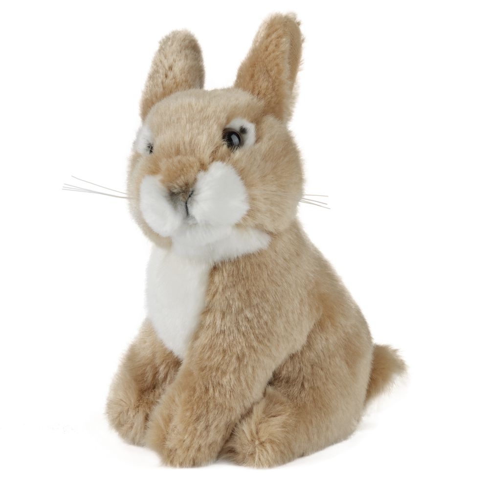 Living Nature Sitting Baby Rabbit Plush